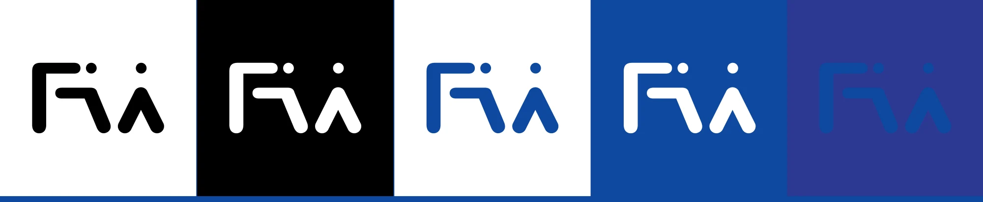 FIA logo across colour variants